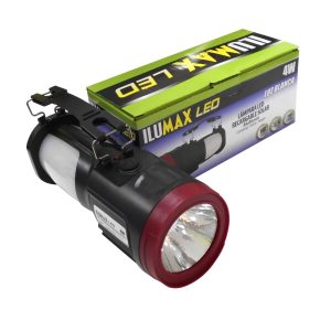 Lámpara LED 4W Recargable Solar Luz Blanca