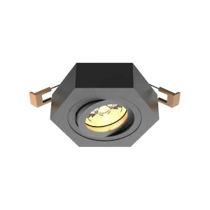 EMPOTRABLE LED TIPO SPOT MARCO Y1R1 NEGRO 6.5W 100-240V GX5.3/GU10 DL5100C0