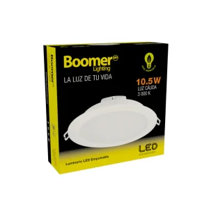 LUMINARIO LED EMPOTRABLE PARA INTERIORES 10.5W 100-240V 30K BLDL-0000-01030