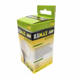 Mini Globo LED  4W Luz Cálida E14