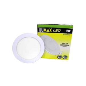 Panel LED 12W Redondo Luz Cálida 6″