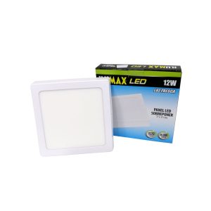 Panel LED 12W Sobreponer Luz Fresca 17X17Cm
