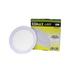 Panel LED 18W Redondo Luz Cálida 8″