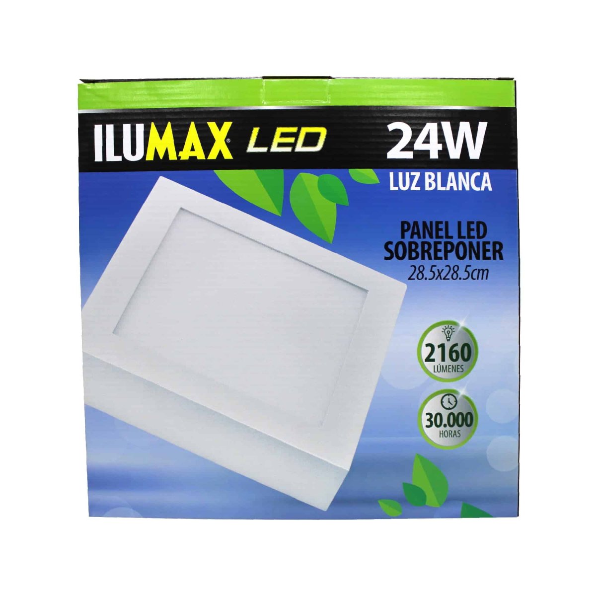 Panel LED 24W Sobreponer Cuadrado Luz Blanca 28.5cm - Imagen 2