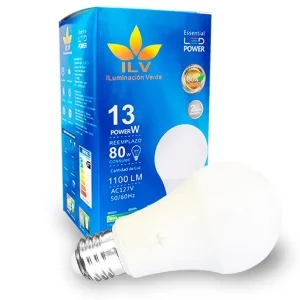 FOCO LED BULBO 13W LUZ FRIA