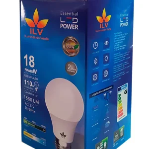 FOCO LED BULBO 18W LUZ FRIA