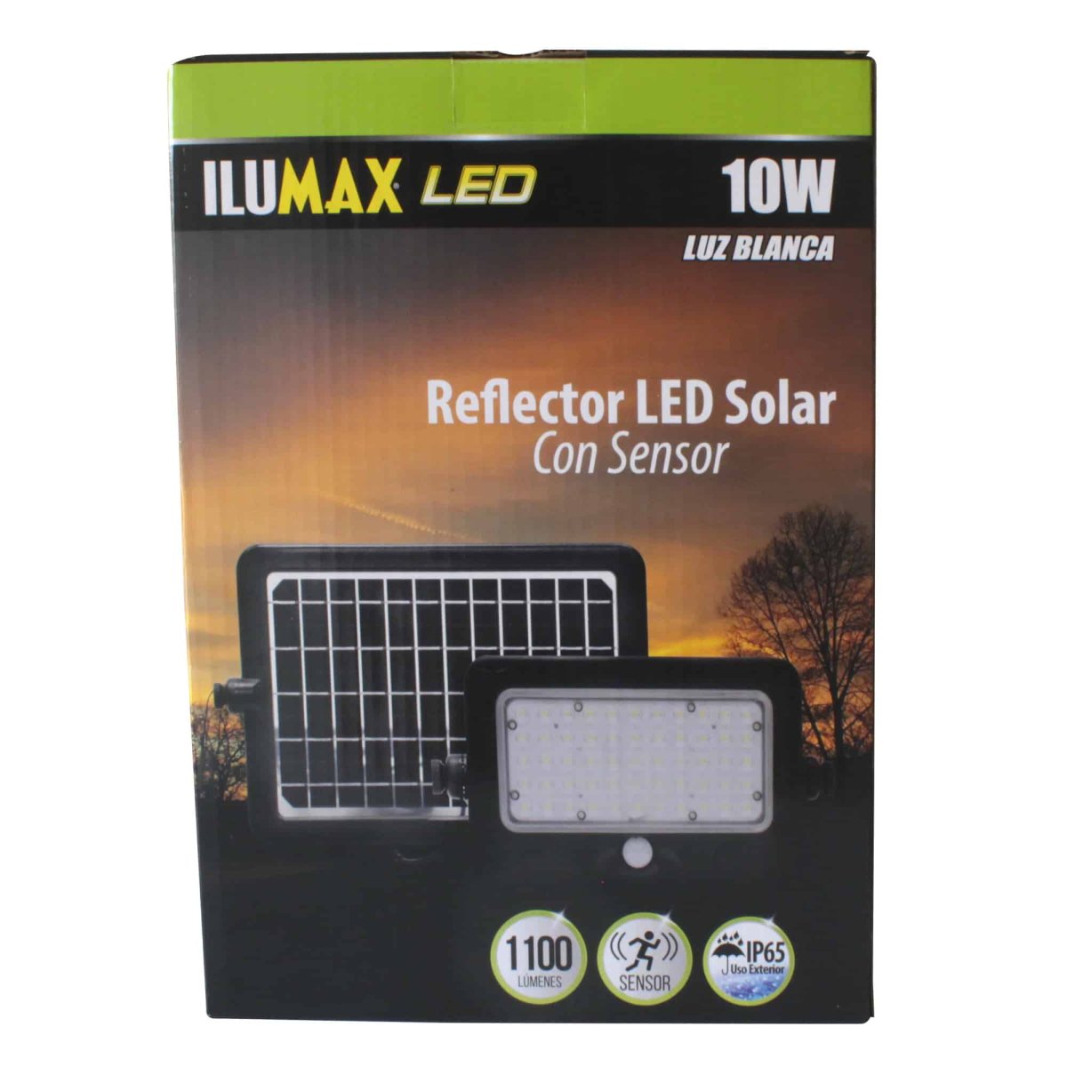Reflector LED 10W Solar con Sensor de Movimiento Luz Blanca - Imagen 5