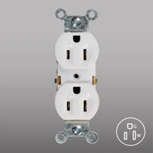 EE-270B RECEPTACULO OCULTO DUPLEX 2P BLANCO SE-270B