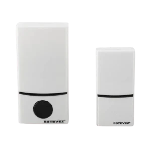 TIMBRE INALAMBRICO MINIMAL BLANCO