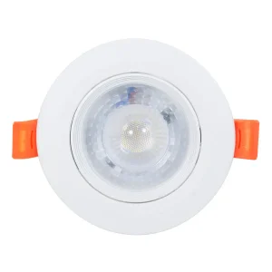 EMPOTRADO PLASTICO DIRIGIBLE 5W 127V