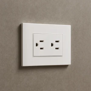 Toma Corriente Doble blanca  Carpinter A11