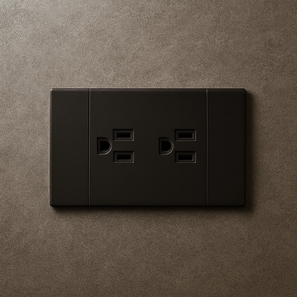 Toma corriente Doble  tipo M Carpinter - Imagen 3