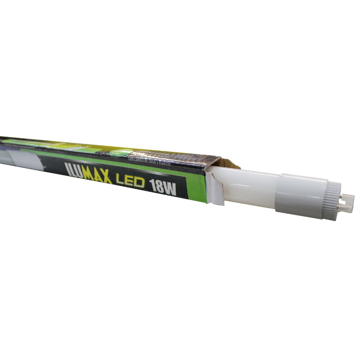 Tubo LED 18W vidrio Luz Blanca 120cm