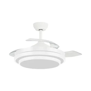 VENTILADOR 42" ANDANA ASPAS RETRACTIL LUZ LED INTEGRADO BOOMER VT280142