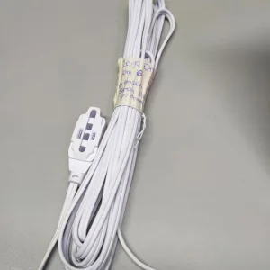 Extensión 5 Metros Blanca Calibre 16 Uso Doméstico