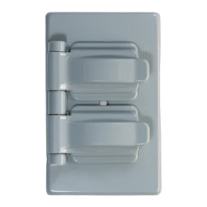 SE-1962 PLACA PLÁSTICO DUPLEX PARA INTERPERIE SE-1962 TAPA GRIS PARA CONTACTO INTEMPERIE