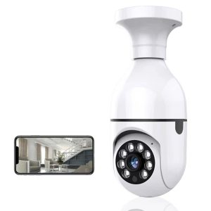 Cámara Ip BK-30, conexión por wifi, de enroscar como un bombillo.