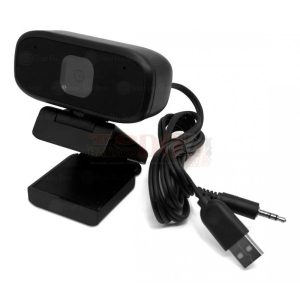 Webcam o Cámara Web, resolución 1280 x 720, micrófono incorporado