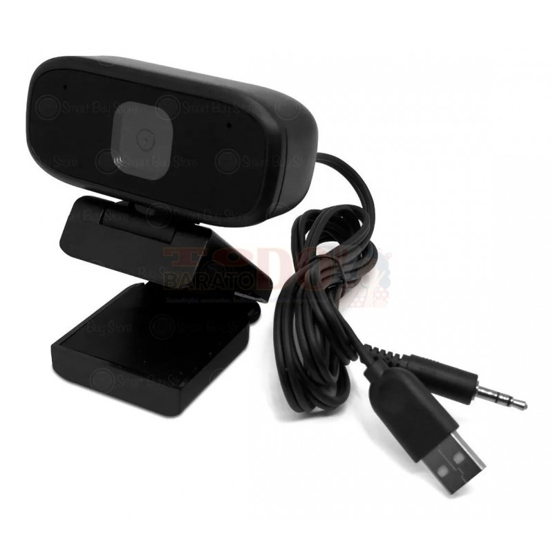 Webcam o Cámara Web, resolución 1280 x 720, micrófono incorporado