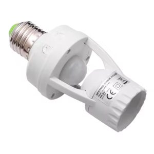 Socket inteligente con sensor de movimiento para bombillas