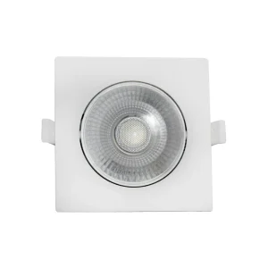 Luminaria Empotrar Led Circular Dirigible 38° IRC80 Corte 900mm 580lm 100-240v Blanco 7w 3000K SPOTRD7W30K