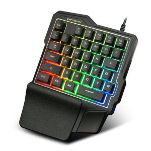 Teclado Gamer, single handed K7