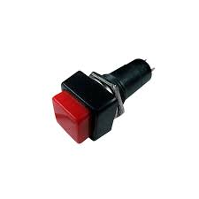 INTERUPTOR DE PRESION CUADRADO ROJO 3A 125V